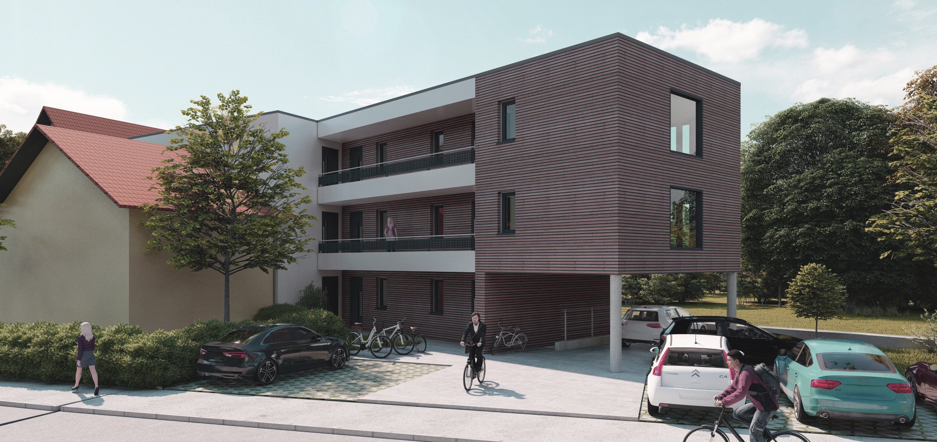 Studentenwohnanlage in Deggendorf