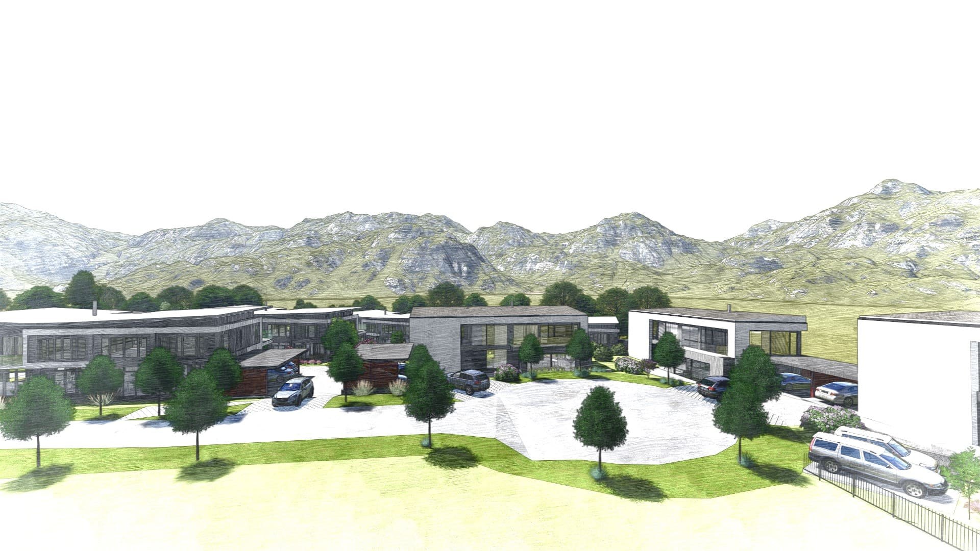 Baugebiet – Planung 2018 – Ansicht 7