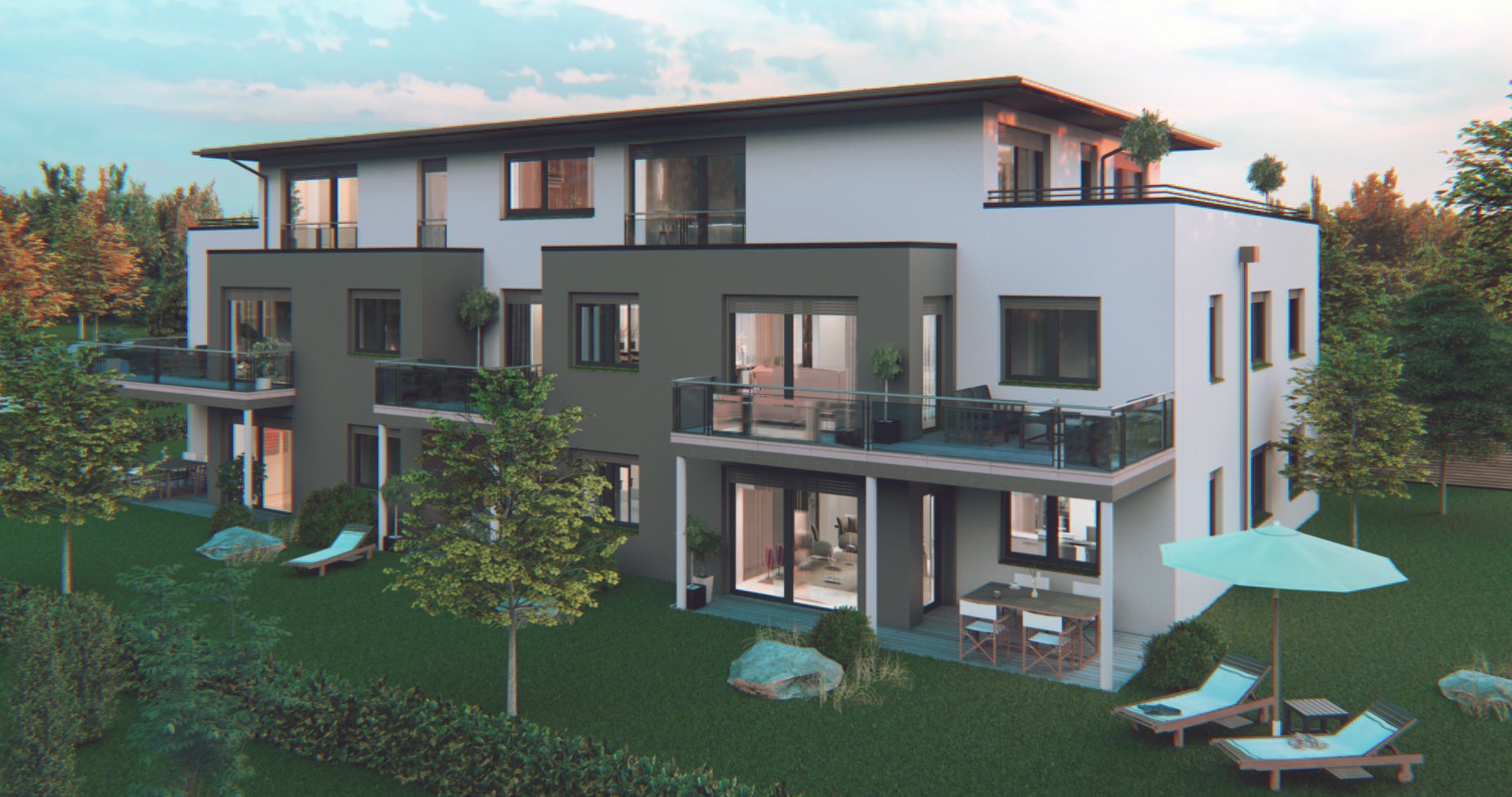 Mehrfamilienhaus 2 in Emmerting – Ansicht 2